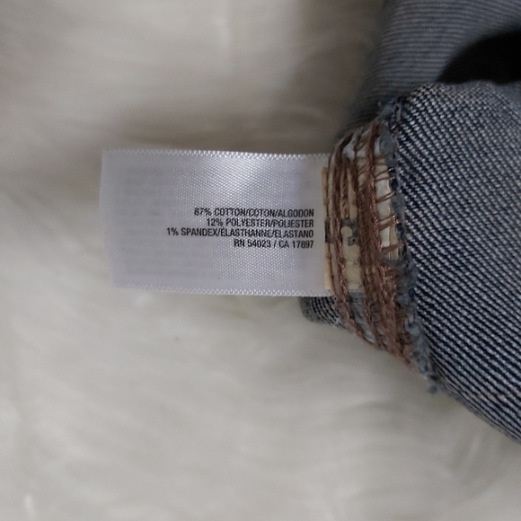 Dark denim old navy reworked Western Uni jacket - Picture 7 of 8